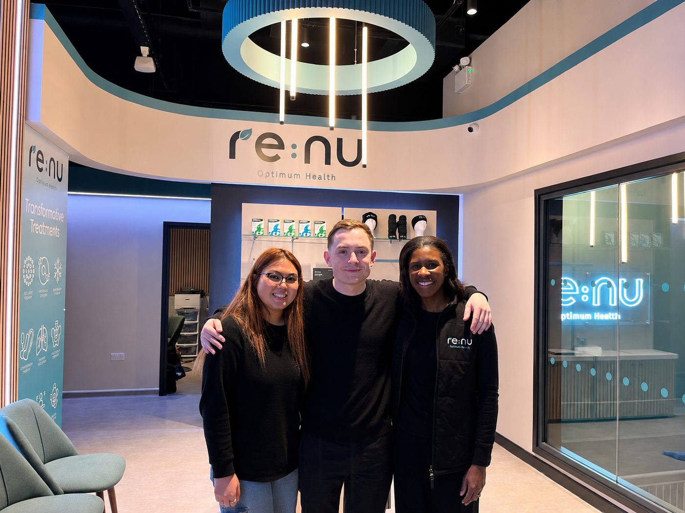 The Re:nu Optimal Health wellness space